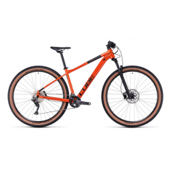 Poignées pour Vélo Cube Acide React Pro Vélo Poignées Noir Orange