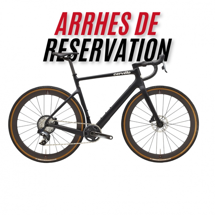 ARRHES DE RESERVATION CERVELO ASPERO 5 SRAM FORCE eTAP AXS 2024 T.54