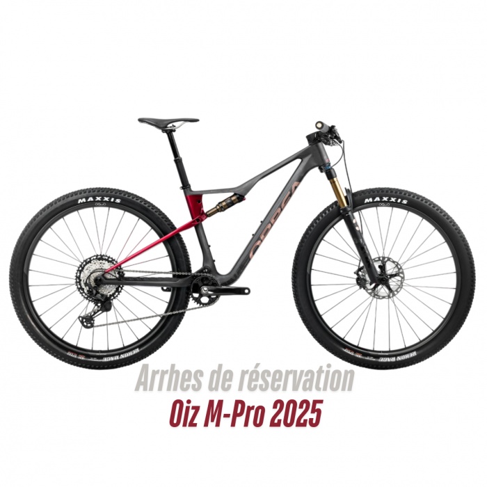 ARRHES DE RESERVATION ORBEA OIZ M PRO 2025 T.M